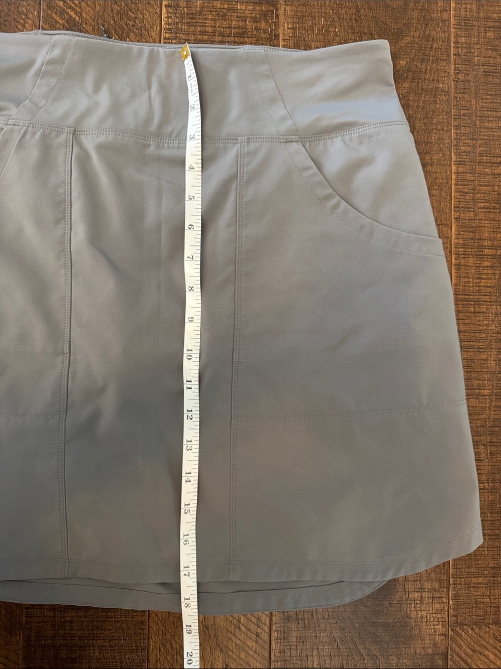 Patagonia Tech Skort in Drifter Grey - Picture 3 of 10